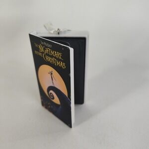 Hallmark‎ Nightmare Before Christmas VHS TAPE ORNAMENT Exclusive